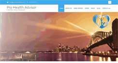 Desktop Screenshot of prohealthadvisor.com